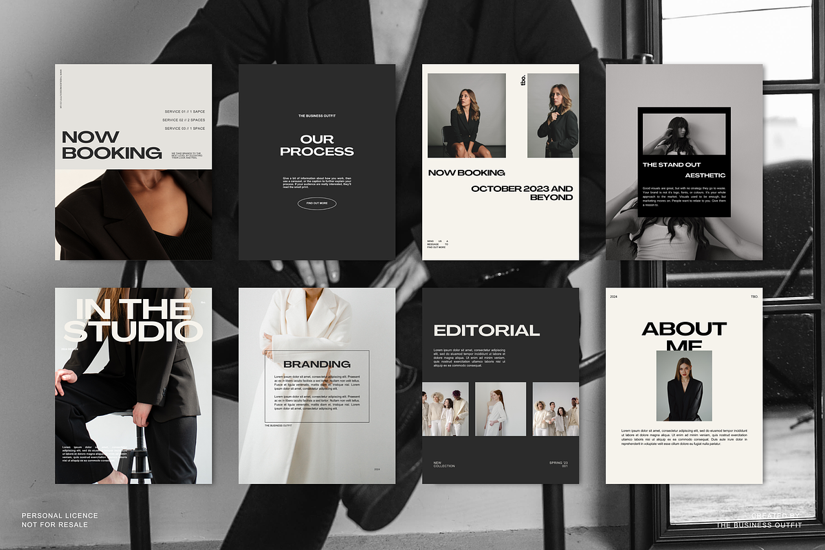 CANVA: Bold Vol 2 Instagram Posts, a Social Media Template by thebusinessoutfit (Photo 7 of 17)