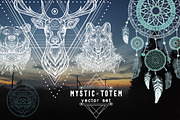 Mystic Totem, an Animal Illustration by shik-shik (Thumbnail 1 of 5)