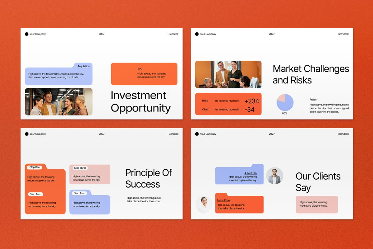 White Financial Analyst Google Slide, a Presentation Template by graphicook (Photo 4 of 5)