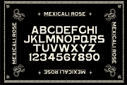 MEXICALI ROSE DISPLAY FONT, a Sans Serif Font by LONESTARTYPEFOUNDRY (Thumbnail 4 of 5)