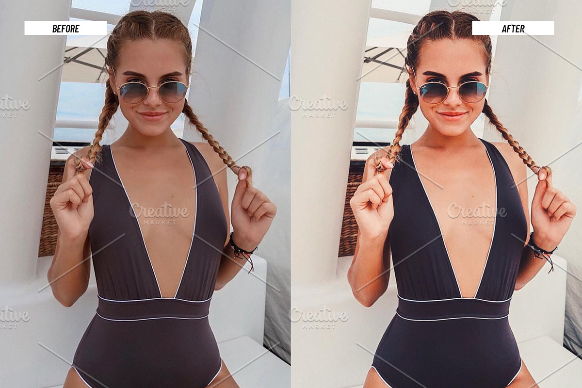 Lightroom Presets Beije Black preview 8