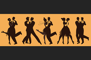 Five Couples Dancing