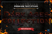 Dark Ages #1 - Text Styles, a Layer Style Add-On by Jonas Stensgaard (Thumbnail 14 of 18)