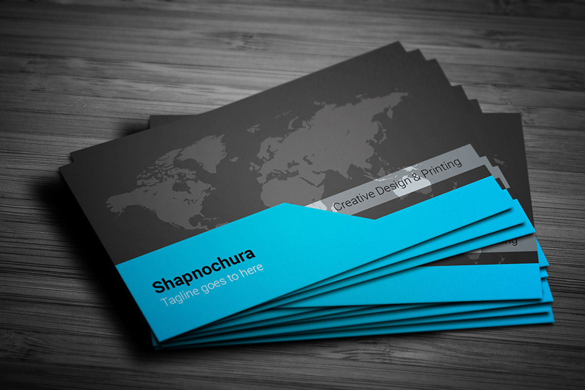 Elegant Creative Business Card - 38, a Business Card Template by Shapnochura Design Studio (Photo 3 of 5)