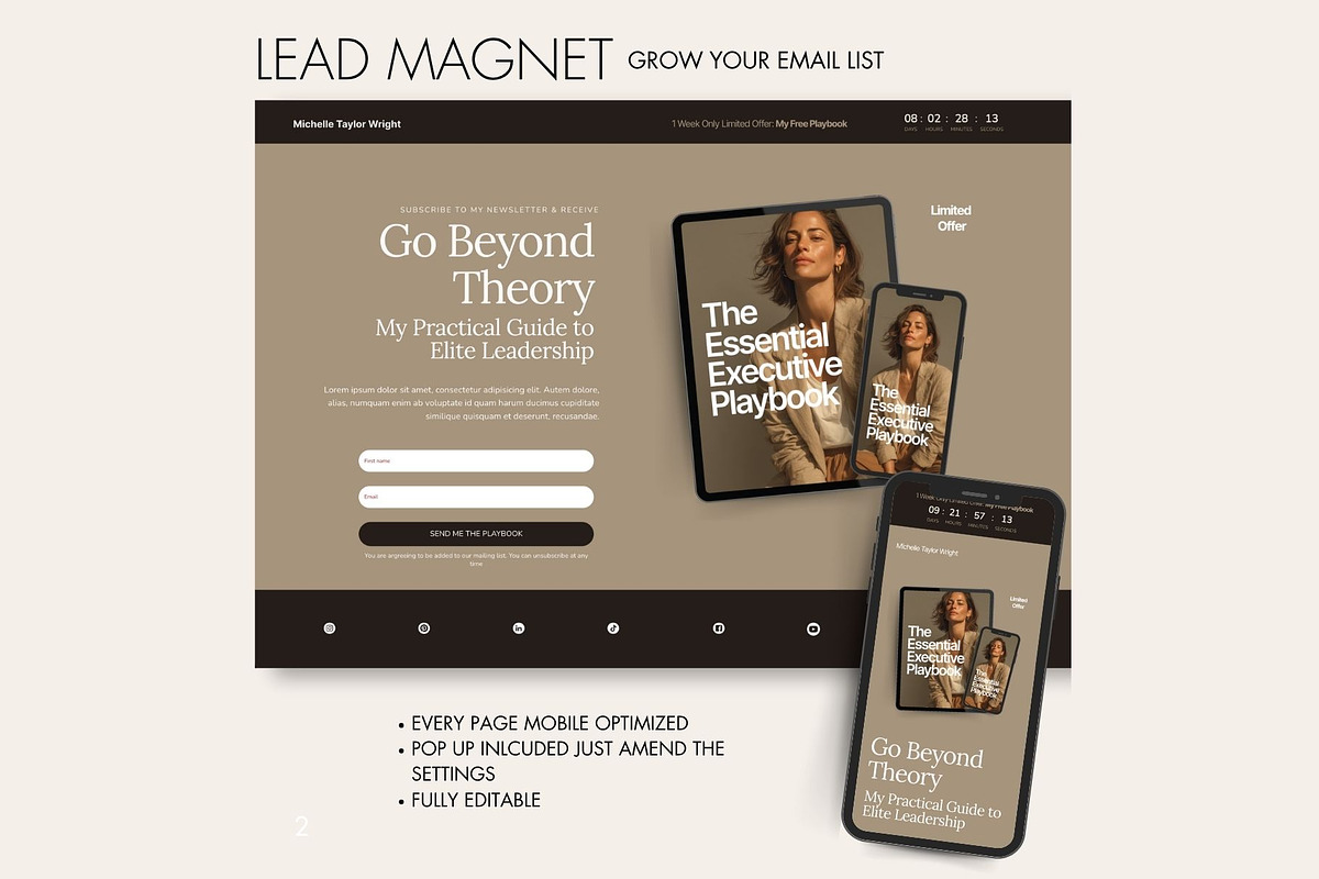 Systeme.io Premium 6 Step Sales Funnel preview 4