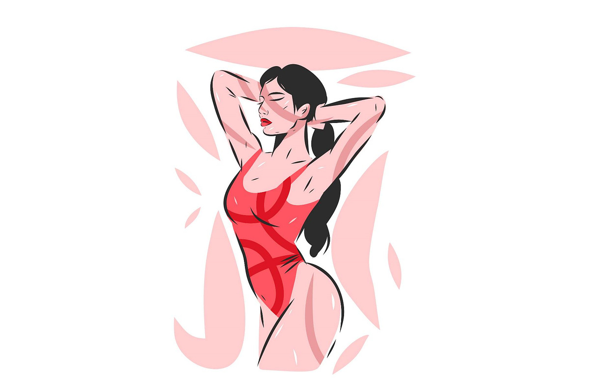 Line body graphics, a Person Illustration by Anastasy_helter (Photo 14 of 20)