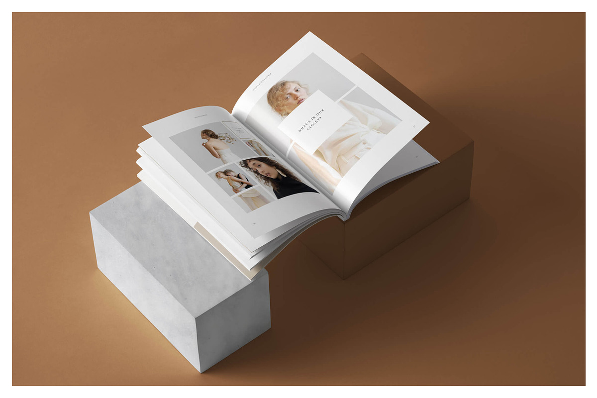 Fiona | Fashion Lookbook Template, a Magazine Template by Made for Creatives (Photo 4 of 6)