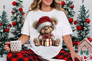 Whimsical Christmas Bear Clipart, a Transportation Illustration by Digital Artistic99 (Thumbnail 6 of 7)