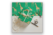 Giraffique – Giraffe Pattern, an Animal Illustration by Brush Berry Studios (Thumbnail 3 of 4)
