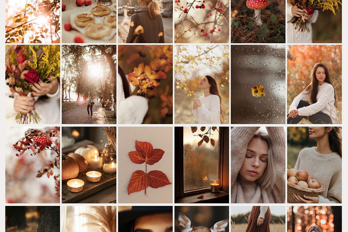 300 Autumn Fall Styled Stock Photos, a Beauty & Fashion Photo by Allure Art (Photo 46 of 50)