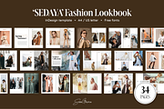 SEDAYA Fashion Lookbook, a Magazine Template by SonaGeciova (Thumbnail 1 of 19)