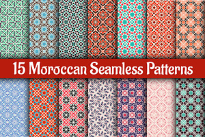 Moroccan Seamless Patterns