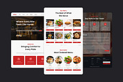 Deliza - Restaurant Website Template, an UI Kit Template by Kmg Design (Thumbnail 2 of 2)