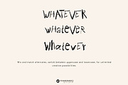 Almost Right Contemporary Ink Font, a Handwritten Font by Youandigraphics (Thumbnail 13 of 13)
