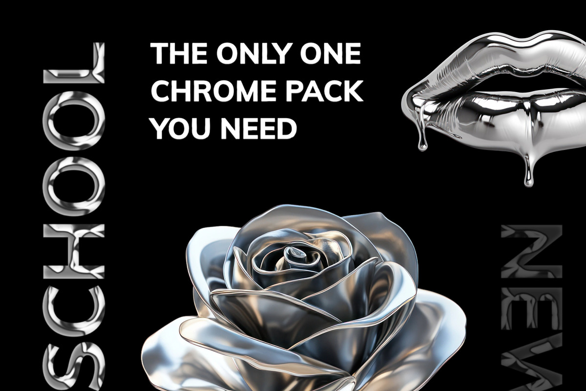 250+ Chrome Tattoo Designs, a Decorative Illustration by ProcreateInk (Photo 2 of 7)