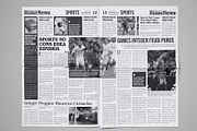 16 Page Newspaper Design v2, a Magazine Template by Miyaji75 (Thumbnail 10 of 16)