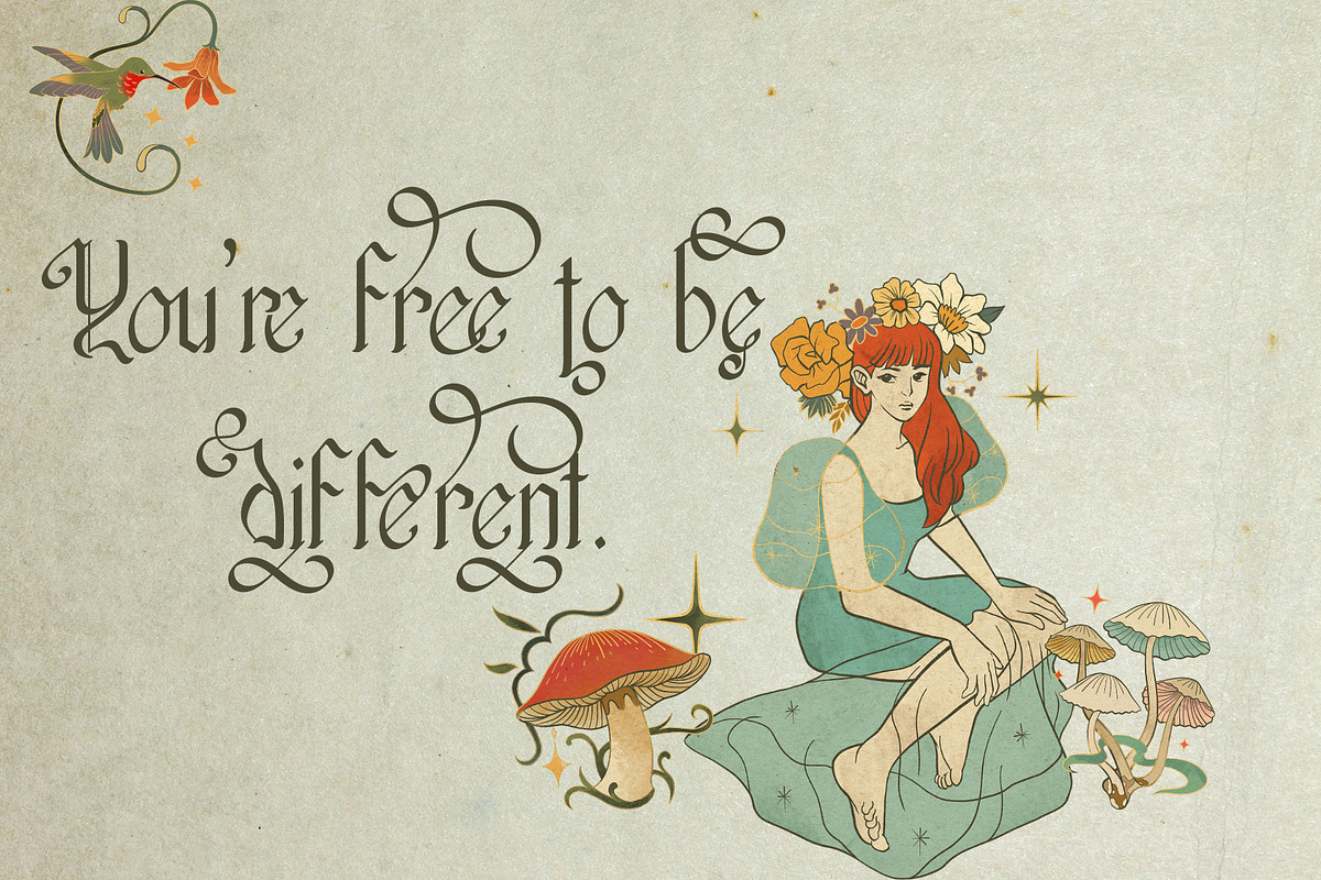 Palyrin – Blackletter Font Family, a Blackletter Font by NDNL Studio (Photo 5 of 14)
