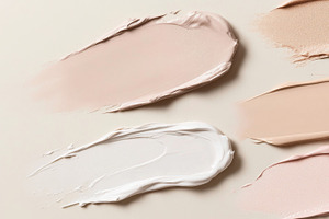 Fluid cosmetics textures featuring s, a Photo by Dvoevnore photos