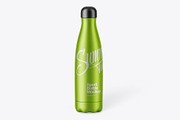 Sport Bottle Metallic Mockup, a Product Mockup by AlkStudio (Thumbnail 2 of 8)