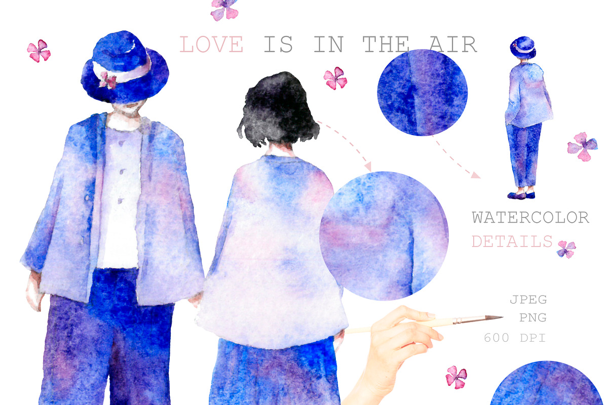 Love is in the air, a Decorative Illustration by Knysh Ksenya (Photo 5 of 6)