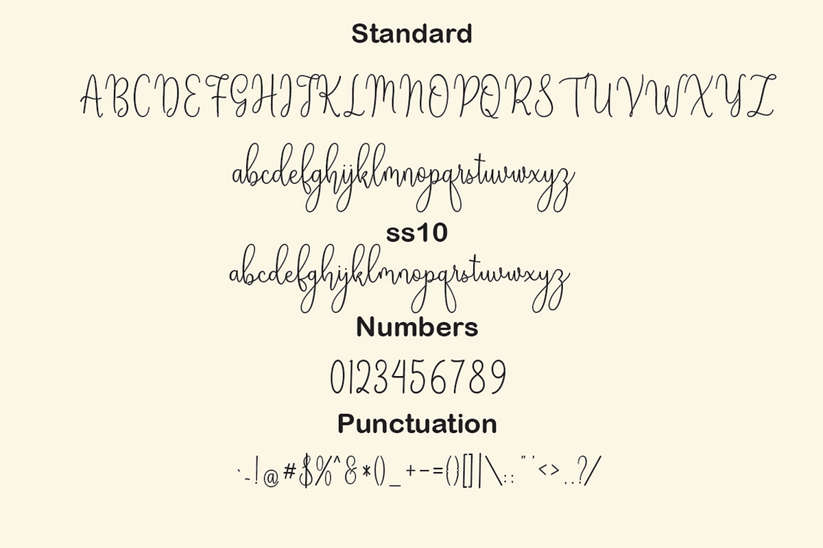 Penguin Script preview 7