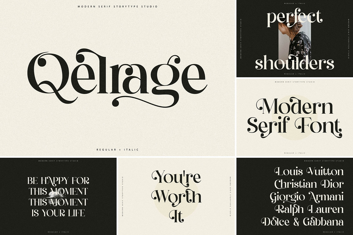 SALE! Modern & Stylish Serif Font, a Serif Font by Storytype Studio (Photo 35 of 41)