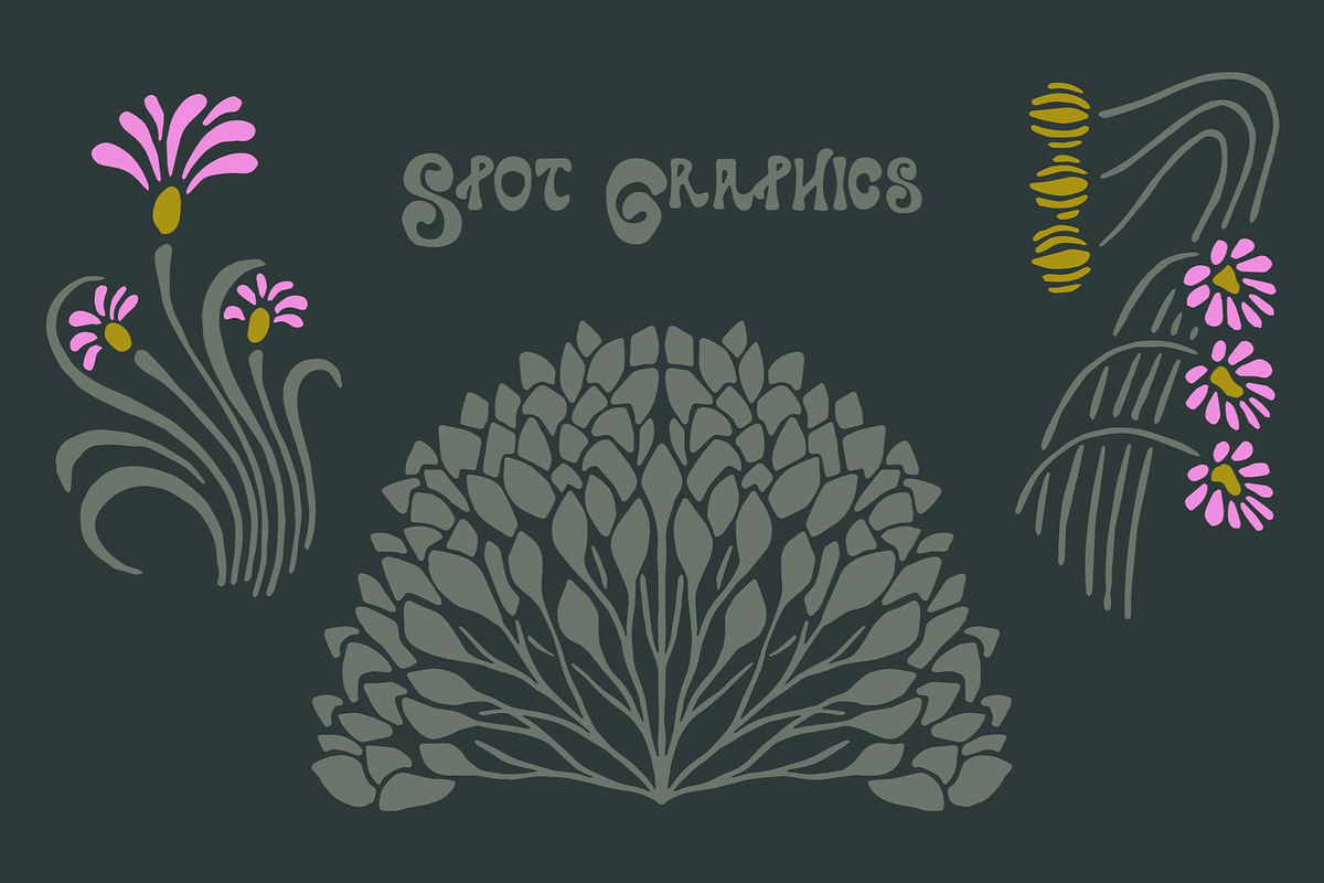 Art Nouveau Graphics & Font, a Graphic by Liz Kohler Brown (Photo 30 of 33)