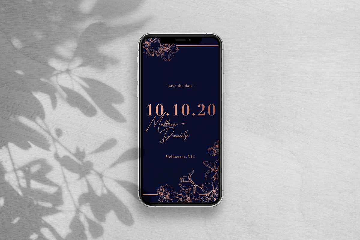 Save the Date Wedding Invitation, an Invitation Template by Starline Creative (Photo 5 of 7)
