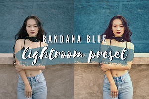 'Bandana Blue' Lightroom Preset