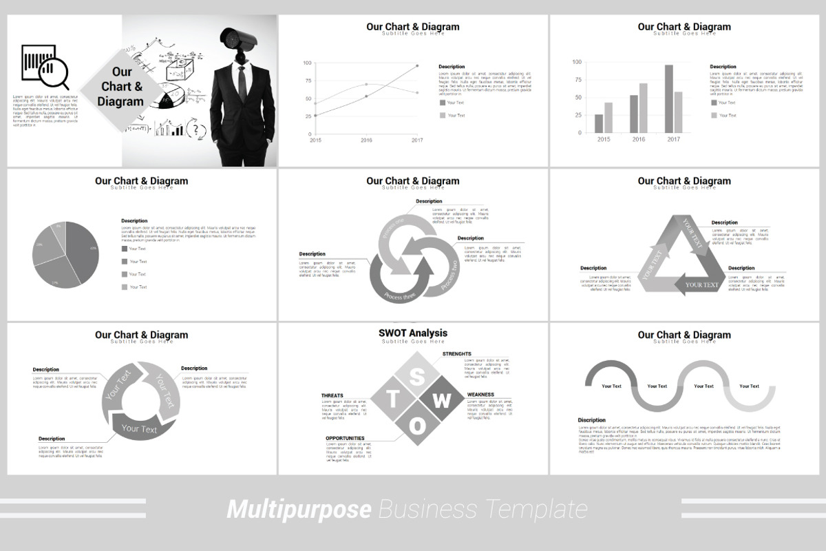 Multipurpose Powerpoint Template, a Presentation Template by Presentation Official (Photo 6 of 9)