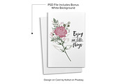 4x6 Greeting Card Mockup Set - PSD, a Household Mockup by MelissaBMockups (Thumbnail 7 of 12)