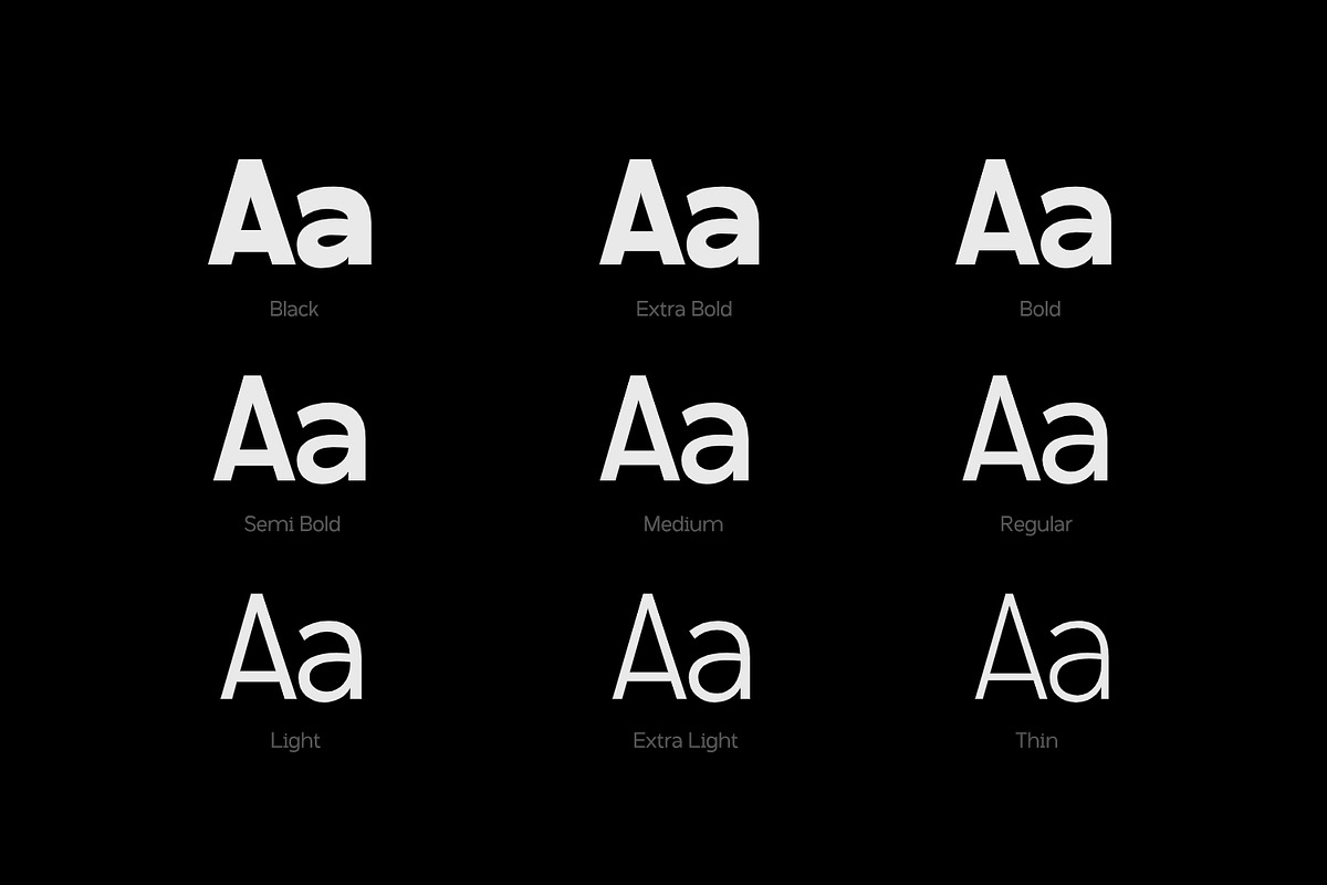 Mofiné - Modern Contemporary Family, a Font by Matsero (Photo 5 of 11)