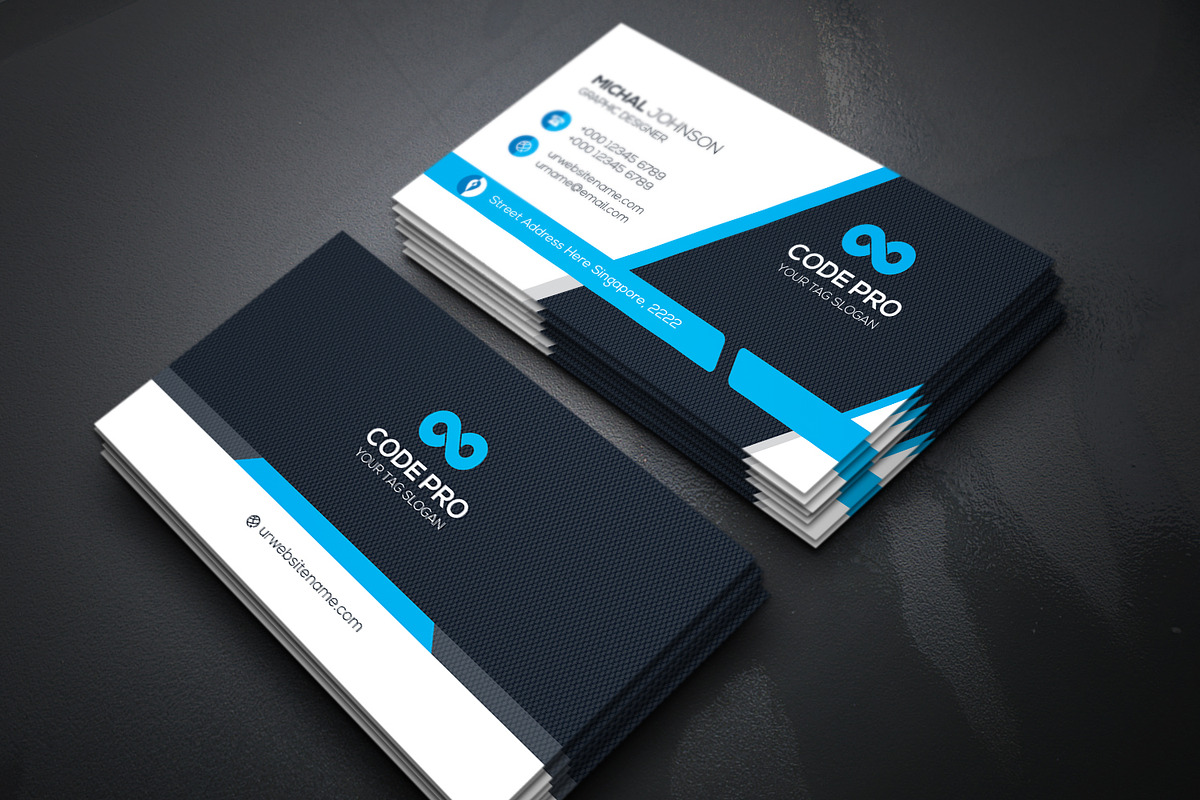 Business Card 2 in 1, a Business Card Template by Genereux Art (Photo 3 of 8)