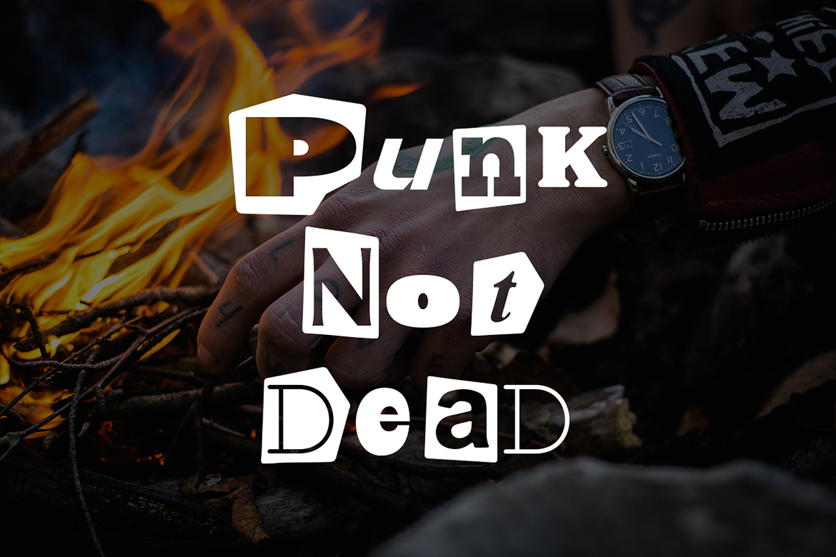Bronxos – Collage Punk Poster Fonts, a Symbol Font by Konstantine Studio (Photo 2 of 4)