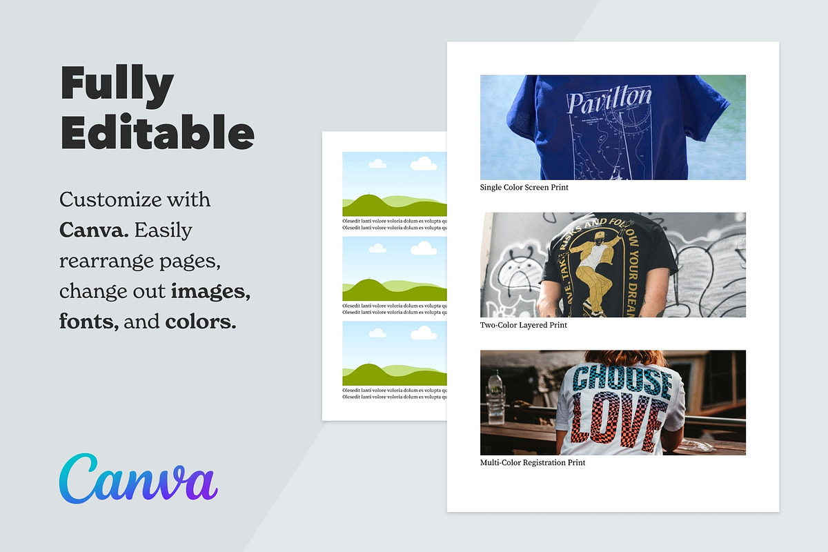 Bi-fold Booklet Canva Template, a Brochure Template by Dandymark (Photo 3 of 11)