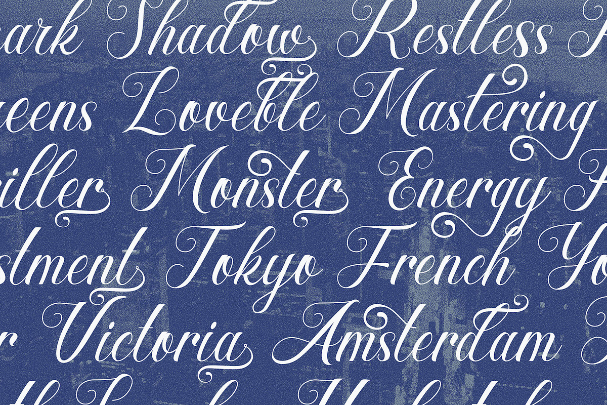 Hesty Aqaky - Modern Script Font, a Script Font by StringLabs (Photo 2 of 12)