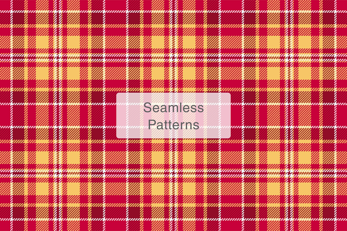 #141 Christmas Check Patterns, a Pattern Graphic by Plaid4You (Photo 3 of 5)