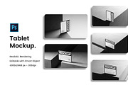 Tablet Display Mockup, an iPad Mockup by kreatifreya (Thumbnail 1 of 6)