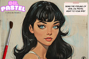 Oil pastel brush bundle, a Brush Add-On by Studio.Valhalla (Thumbnail 6 of 9)