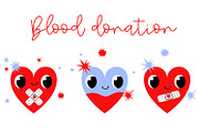 Cute Blood Donation Heart, a Healthcare Illustration by the_myro (Thumbnail 1 of 7)