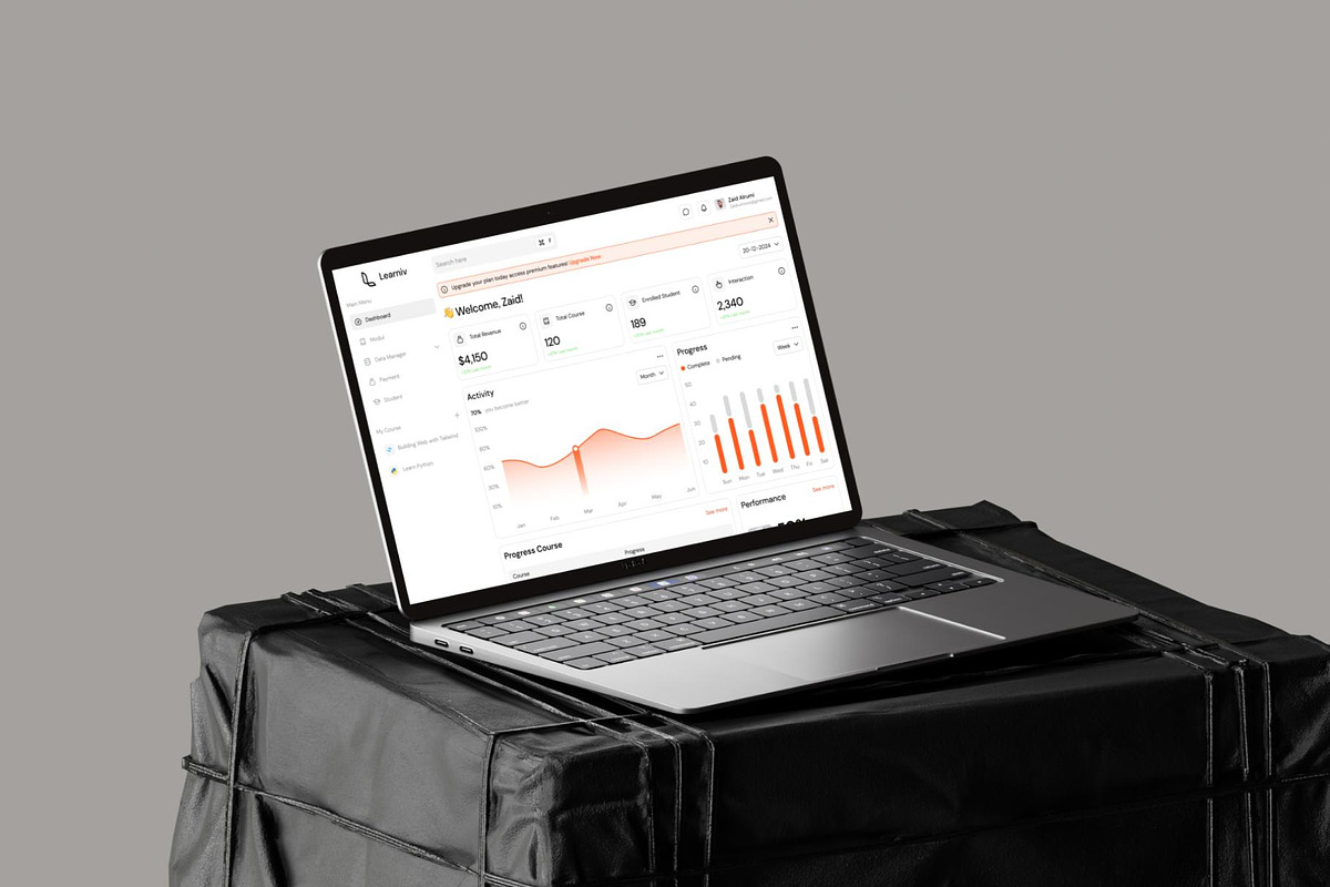 Learniv - Learning Management System, an UI Kit Template by Creative Perspective (Photo 7 of 7)
