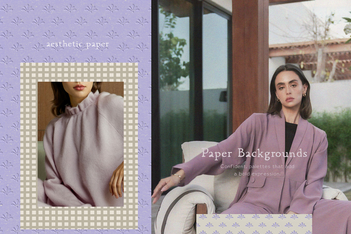 Embroidery Paper Overlay & Texture, a Background Graphic by Laras Wonderland (Photo 6 of 11)