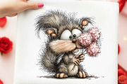 Whimsical Fuzzy Cotton Candy Animals, a Seasonal Illustration by designcity5 (Thumbnail 4 of 5)