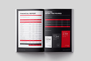 Annual Report Template, a Brochure Template by Designsoul14 (Thumbnail 13 of 15)