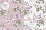 Lilac Seamless Pattern And Graphic, a Pattern Graphic by Madebyia (Thumbnail 7 of 16)