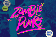 Zombie Punks - The Retro Horror Font, a Font by Wingsart Studio (Thumbnail 1 of 12)