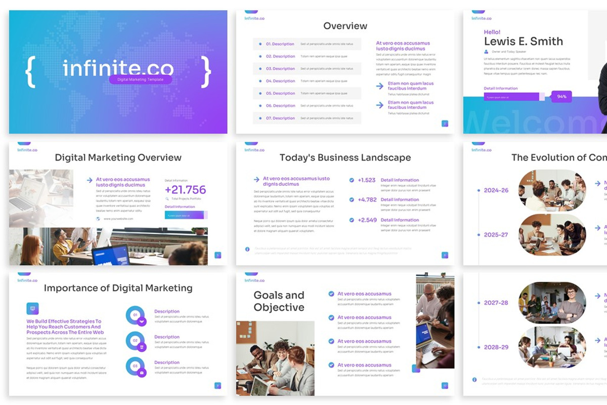 Infinite - Marketing Keynote, a Presentation Template by SlideFactory (Photo 2 of 4)