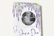 Funeral Program Template Set I Canva, an Invitation Template by The Social Stuff (Thumbnail 1 of 9)