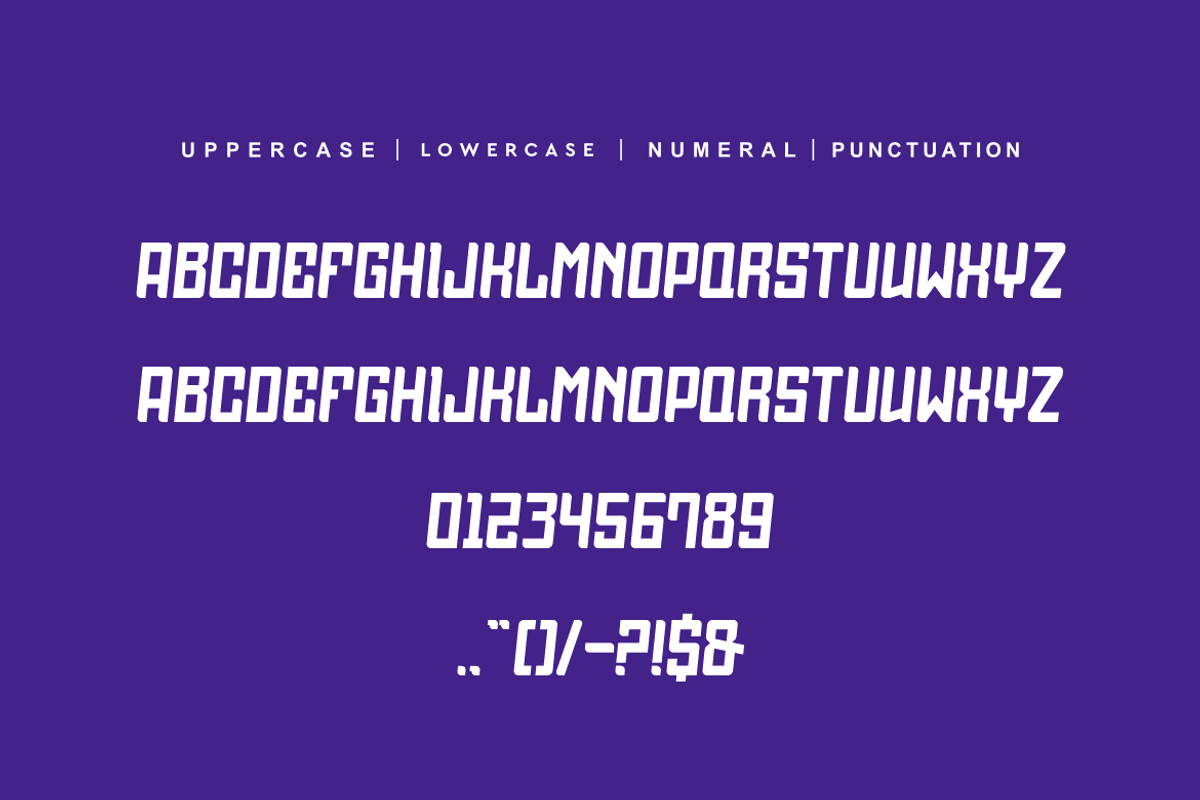 Gaming Technical, a Sans Serif Font by alon kelakon (Photo 5 of 6)