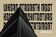 Condestro Bold Condensed Font, a Font by PutraCetol Studio (Thumbnail 3 of 5)
